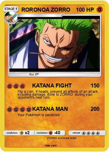 Pokemon RORONOA ZORRO