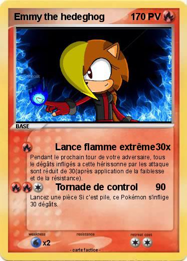 Pokemon Emmy the hedeghog
