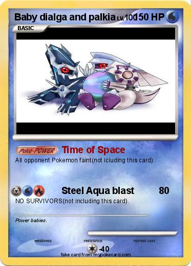 Pokemon Baby dialga and palkia