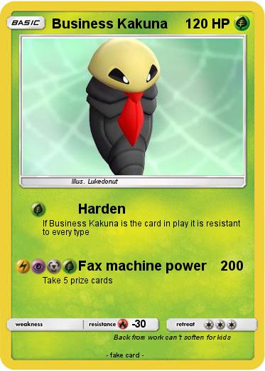 Pokemon Business Kakuna