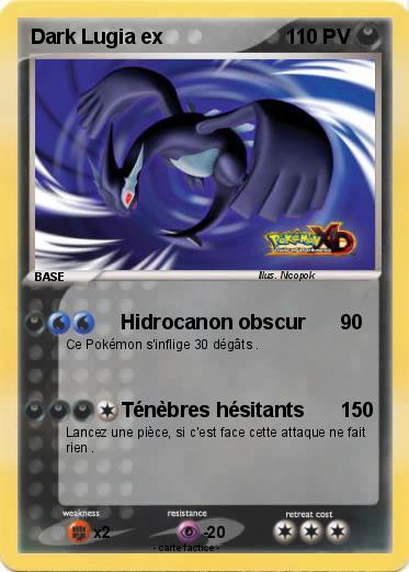 Pokemon Dark Lugia ex