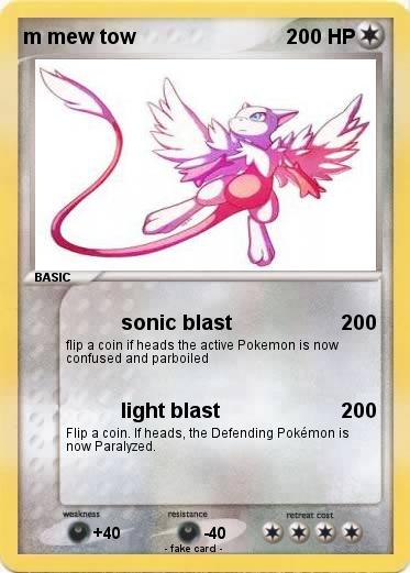 Pokemon m mew tow