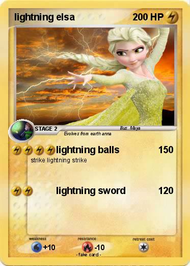 Pokemon lightning elsa