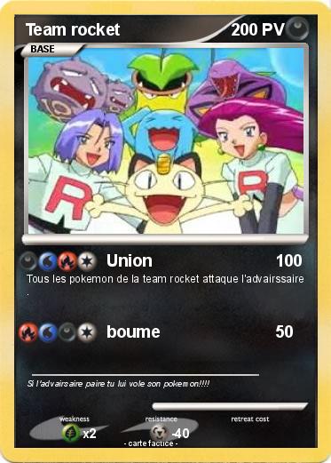 Pokemon Team rocket