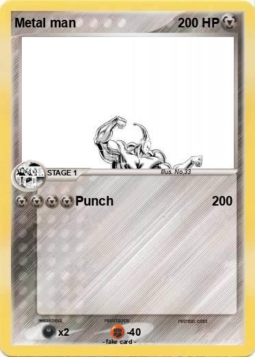 Pokemon Metal man