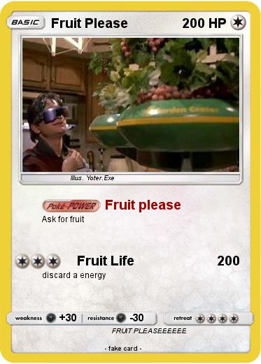 Pokemon Fruit Please