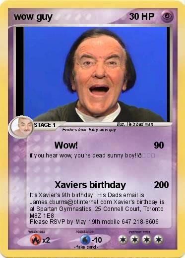 Pokemon wow guy