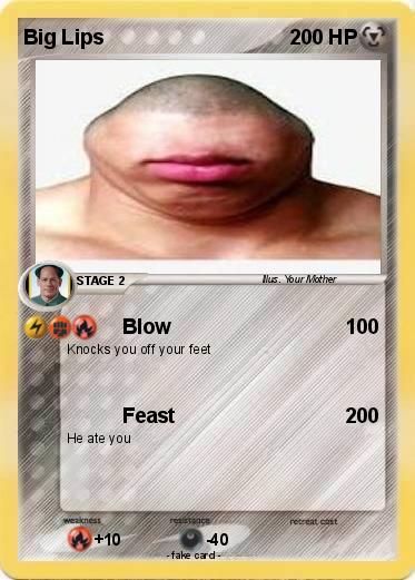 Pokemon Big Lips