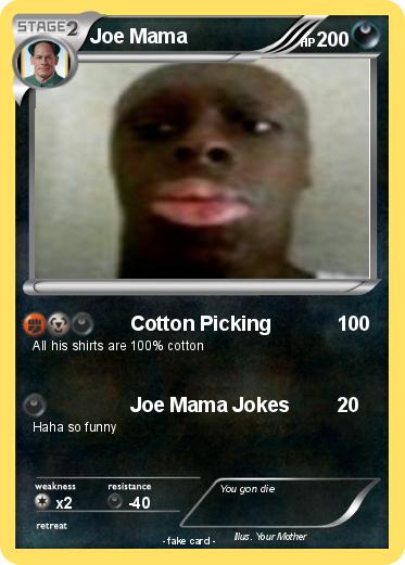Pokemon Joe Mama