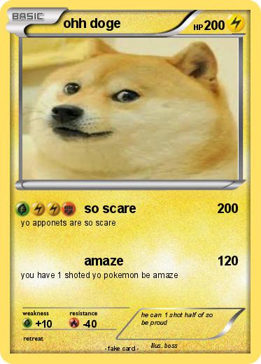 Pokemon ohh doge