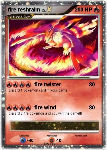 Pokemon fire reshraim