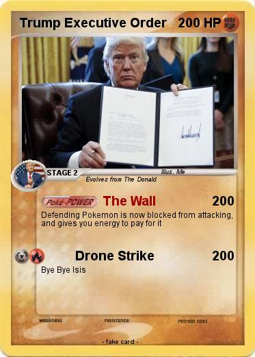 Pokemon Trump Executive Order