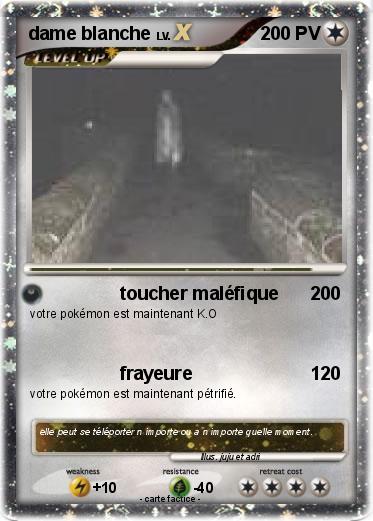 Pokemon dame blanche