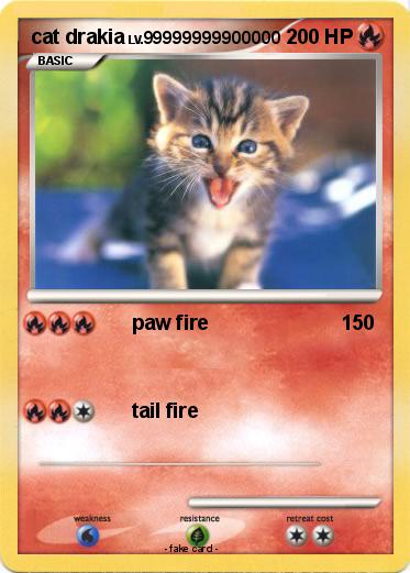 Pokemon cat drakia