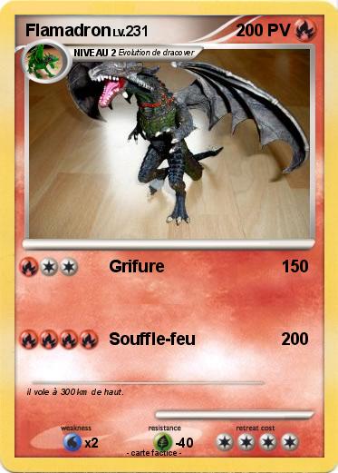 Pokemon Flamadron