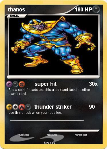 Pokemon thanos