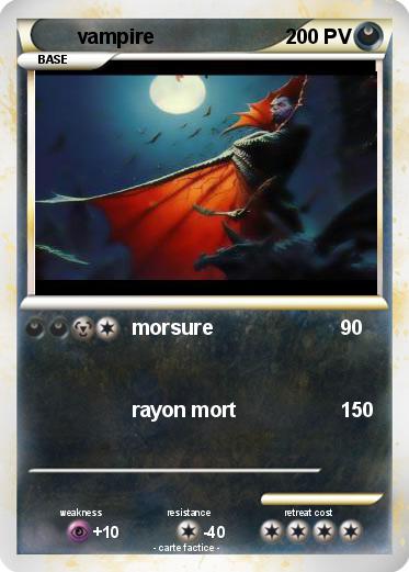 Pokemon vampire