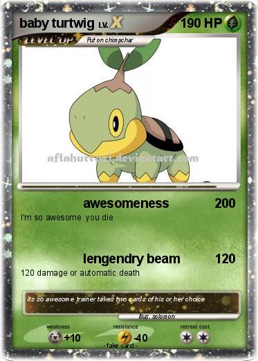 Pokemon baby turtwig