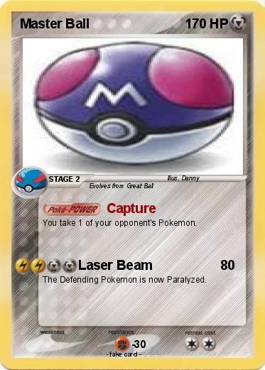 Pokemon Master Ball