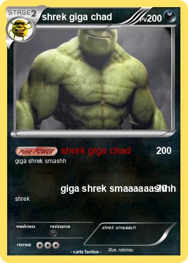 Pokemon shrek giga chad