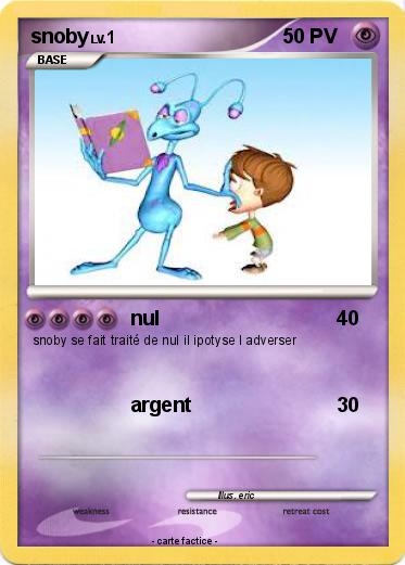 Pokemon snoby