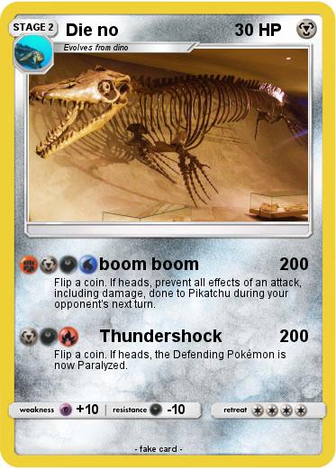Pokemon Die no