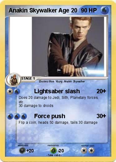 Pokemon Anakin Skywalker Age 20