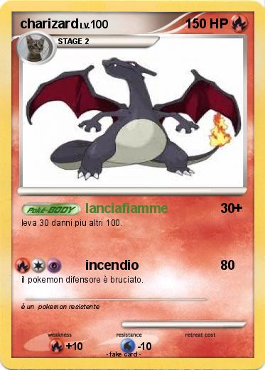 Pokemon charizard