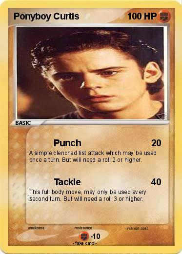 Pokemon Ponyboy Curtis