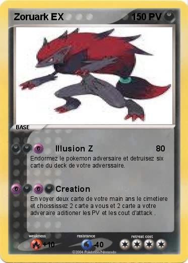 Pokemon Zoruark EX