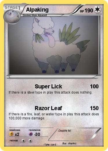 Pokemon Alpaking