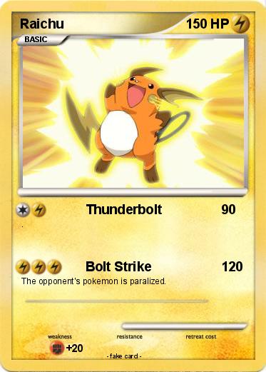 Pokemon Raichu