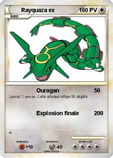 Pokemon Rayquaza ex