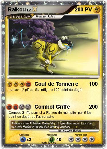 Pokemon Raikou