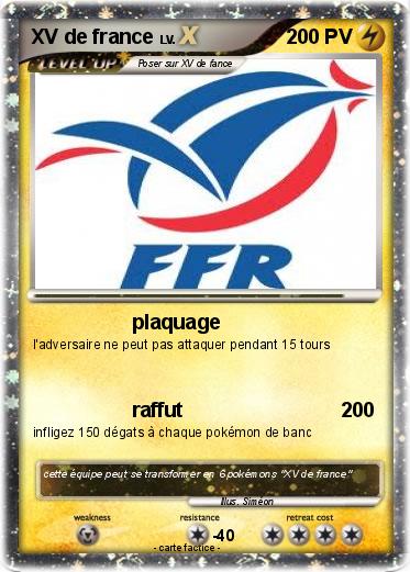 Pokemon XV de france