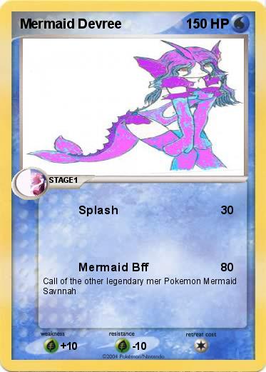 Pokemon Mermaid Devree