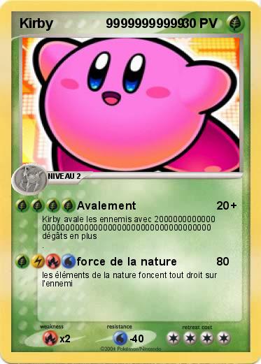 Pokemon Kirby               99999999999