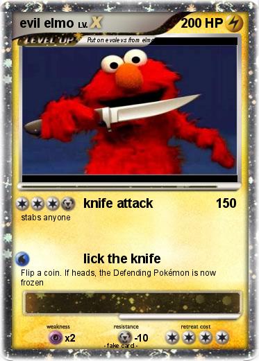 Pokemon evil elmo