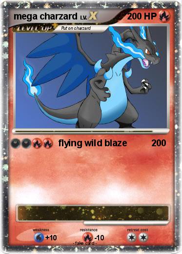 Pokemon mega charzard