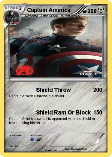 Pokemon Captain America