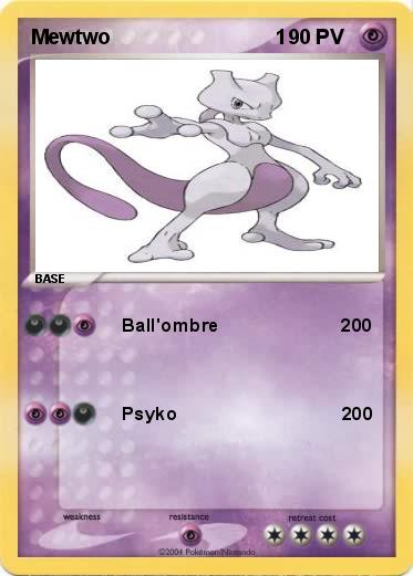 Pokemon Mewtwo                             1