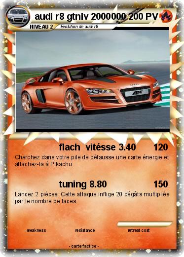 Pokemon audi r8 gtniv 2000000