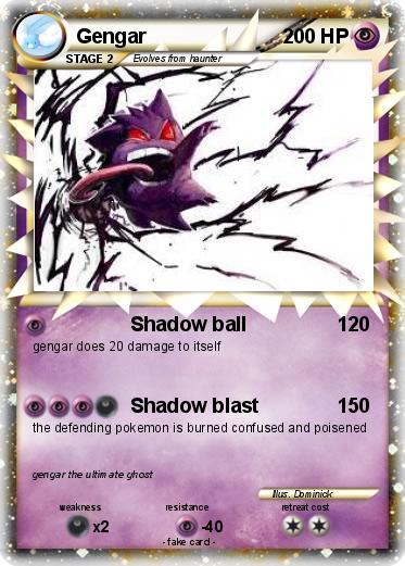 Pokemon Gengar