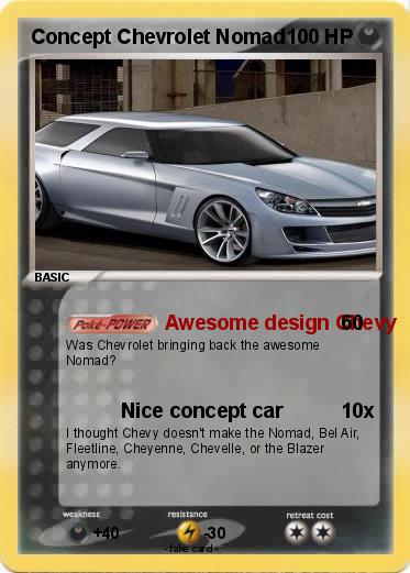 Pokemon Concept Chevrolet Nomad