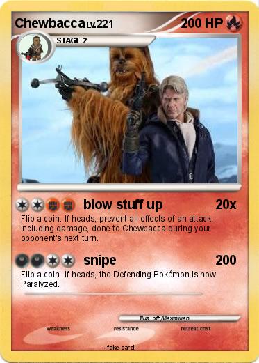 Pokemon Chewbacca
