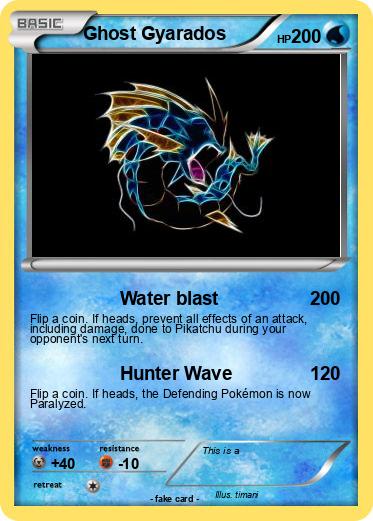 Pokemon Ghost Gyarados