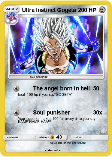 Pokemon Ultra Instinct Gogeta