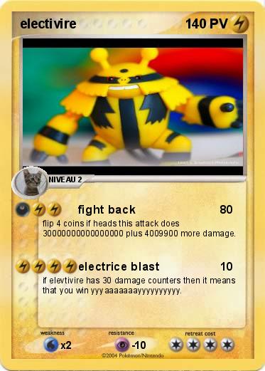 Pokemon electivire