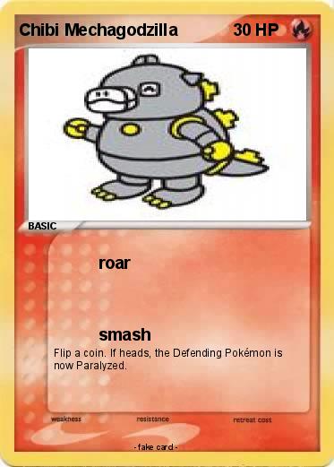 Pokemon Chibi Mechagodzilla