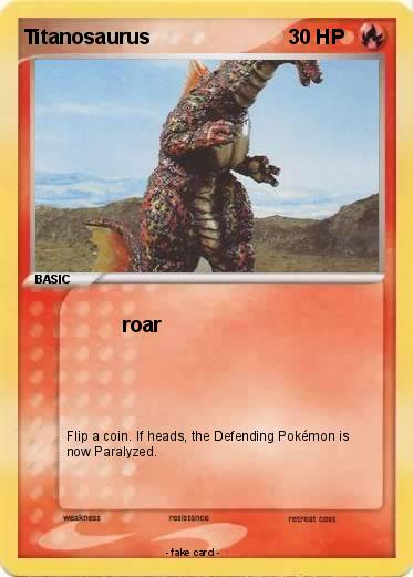 Pokemon Titanosaurus
